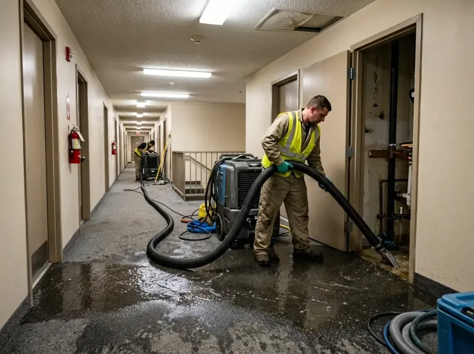 multi-unit-apartment-hallway-f-005 — frequently asked questions, Emergency Burst Pipe Water Extraction & Removal in Wrangell…